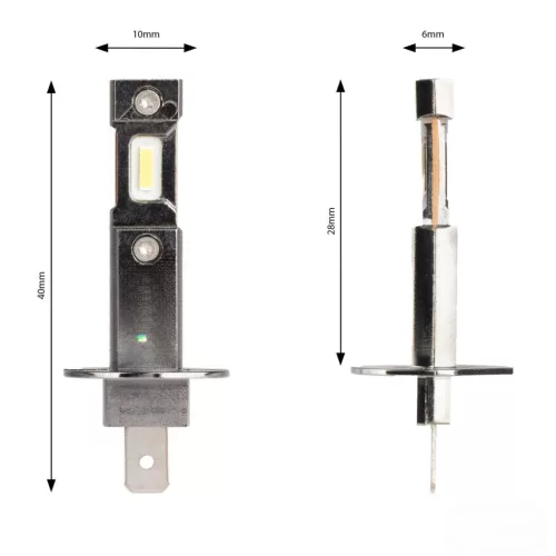 H1 LED izzó szett -  6000K, 60W, Canbus