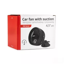 Ventilátor tapadókorongos 4,5" 24V