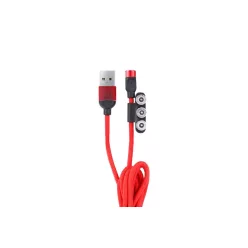 Mágneses csatlakozós kombinált kábel USB-C/micro USB