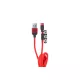Mágneses csatlakozós kombinált kábel USB-C/micro USB