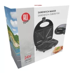 Szivargyújtós Szendvicssütő 240w 24V