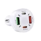 USB autós töltő 4 az 1-ben, PD 20 W