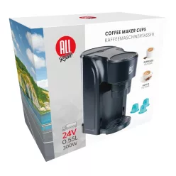 Szivargyújtós Kapszulás kávéfőző 24V 300W