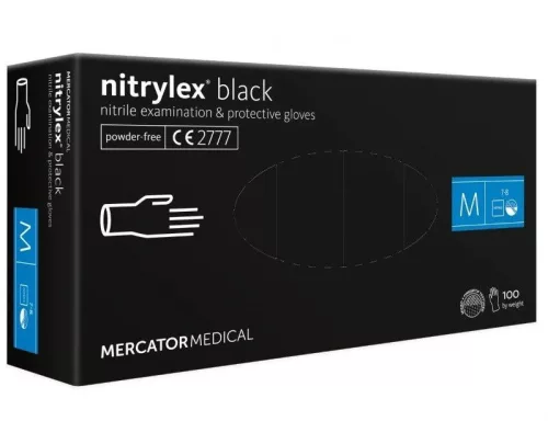 Nitril 'M'-es gumikesztyű 100 db-os