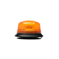 Mágnestalpas  LED-es sárga villogólámpa 12/24V