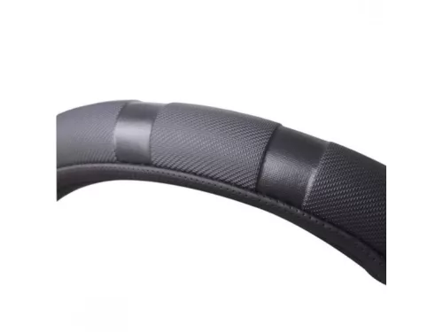 KORMÁNYVÉDŐ 37-39 CM BORDÁZOTT FEKETE