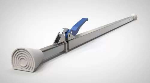 RAKOMÁNYRÖGZÍTŐ RÚD 188-285cm CSAPOTT GUMITALPPAL CARGO 3DB