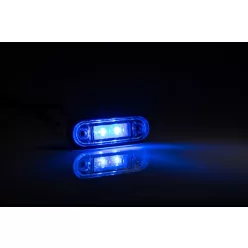 Helyzetjelző LED lámpa 12-30V kék