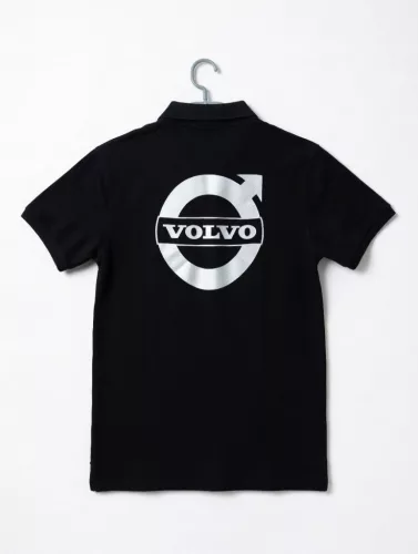 Galléros póló Volvo "XXXL" fekete