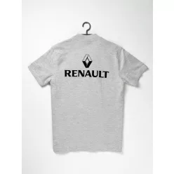 Galléros póló Renault "XXXL" szürke