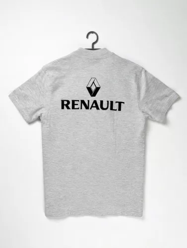 Galléros póló Renault "XXXL" szürke