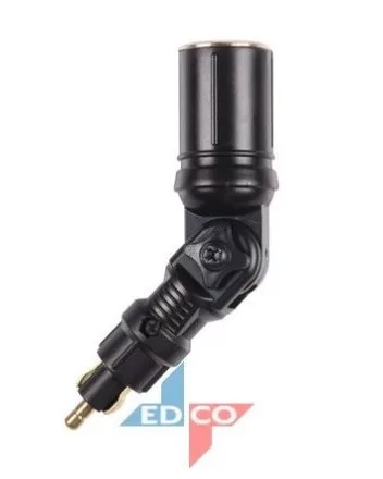 Szivargyújtó adapter forgatható 12/24V