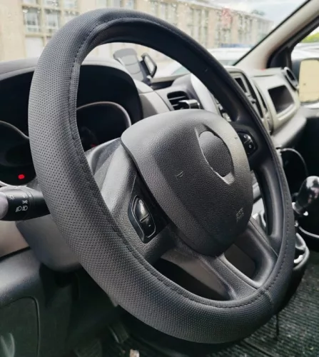 BASIC lite Bőrhatású kormányvédő 38cm
