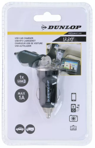 USB töltő mini 1A 12/24V