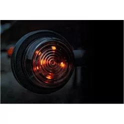   STRANDS DARK KNIGHT VIKING szélességjelző kerek 6LED 10-32V