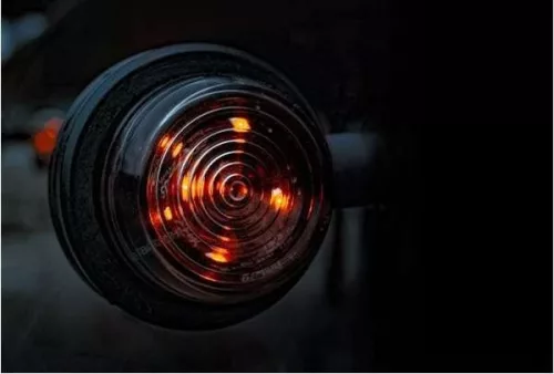 STRANDS DARK KNIGHT VIKING szélességjelző kerek 6LED 10-32V