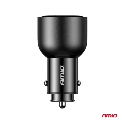 AUTÓS TÖLTŐ 12-24V 95W 2XUSB-C