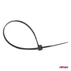 Kábelkötöző fekete  3,6x300mm - 100 db