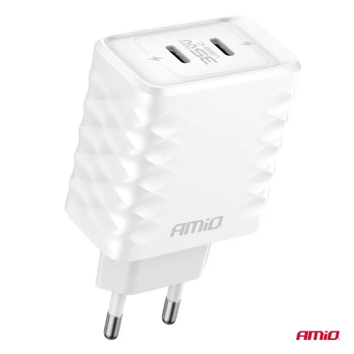 Hálózati gyorstöltő 35W USB-C/USB-C