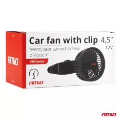 Ventillátor  csipeszes '"4,5'" 12V