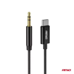 AUX kábel USB "C" - Jack 3,5mm