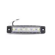 Fehér helyzetjelző 6 LED-es 24V