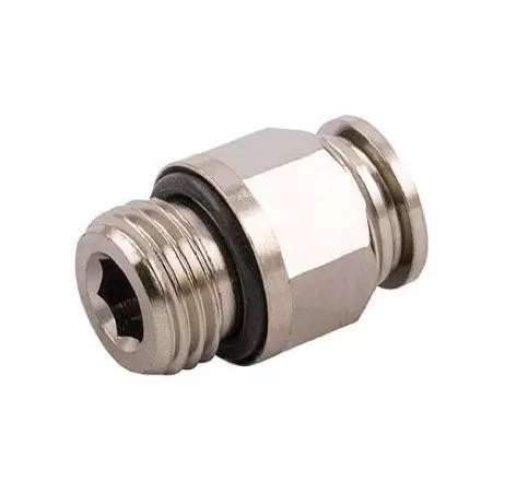 Légfékcső gyorstoldó fém menetes M10x6mm