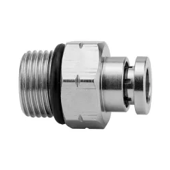 Légfékcső gyorstoldó fém menetes M16x10mm