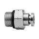 Légfékcső gyorstoldó fém menetes M16x10mm