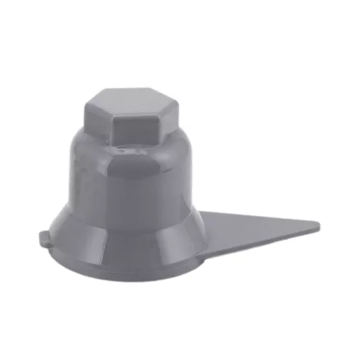 Csavarkupak 32mm lazulásjelzős szürke