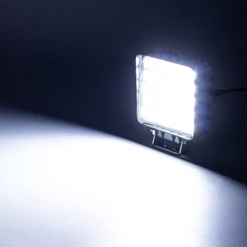Munkalámpa négyszöglet 30LED kapcs. NÉLKÜL