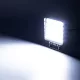Munkalámpa négyszöglet 30LED kapcs. NÉLKÜL