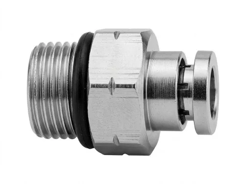 Légfékcső gyorstoldó fém menetes M12x6mm