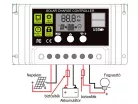 NAPELEMES AKKUTÖLTŐSZETT 12/24V-OS TÖLTÉSVEZÉRLŐVEL 30W