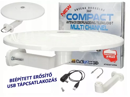 PARABOLA  ANTENNA SZETT KAMIONRA, HAJÓRA, LAKÓKOCSIRA