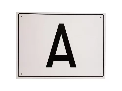 HULLADÉKSZÁLLÍTÓ TÁBLA "A" 300X400 FÉNYVISSZAVERŐ