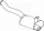DAF XF105 kipufogó hosszú cső+kisdob