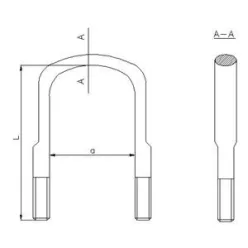 Rugókengyel M18*81*380