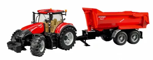Case IH Optum 300 CVX oldalfalas pótkocsival