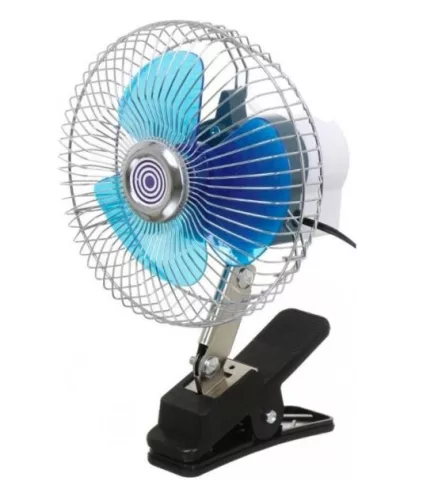 Csipeszes ventillátor 24V 8"