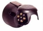 Elektromos aljzat 12V 7p műanyag