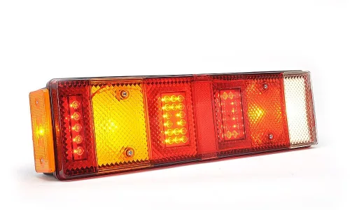 Hátsó lámpa 7 kamrás LED (W26) bal