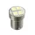LED izzó BA15S 24V (4smd-sárga)