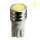 LED izzó T10 12/24V (1smd extra erős-sárga) 2db