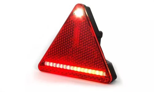 Háromszög LED 5 funkciós jobb