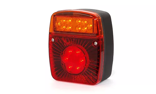 Hátsó lámpa utánfutó LED (W18) rendszám megvilágítóval