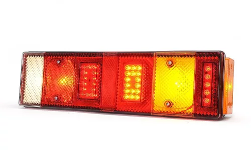 Hátsó lámpa 7 kamrás LED (W26) jobb Schlemmer csatis