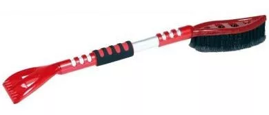 Jégkaparó és kefe 70cm piros