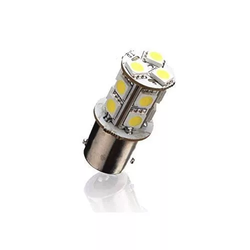 LED izzó 12V BA15S-P21W (fehér)