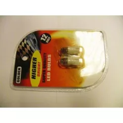 LEd izzó 12V/T10 2 LED